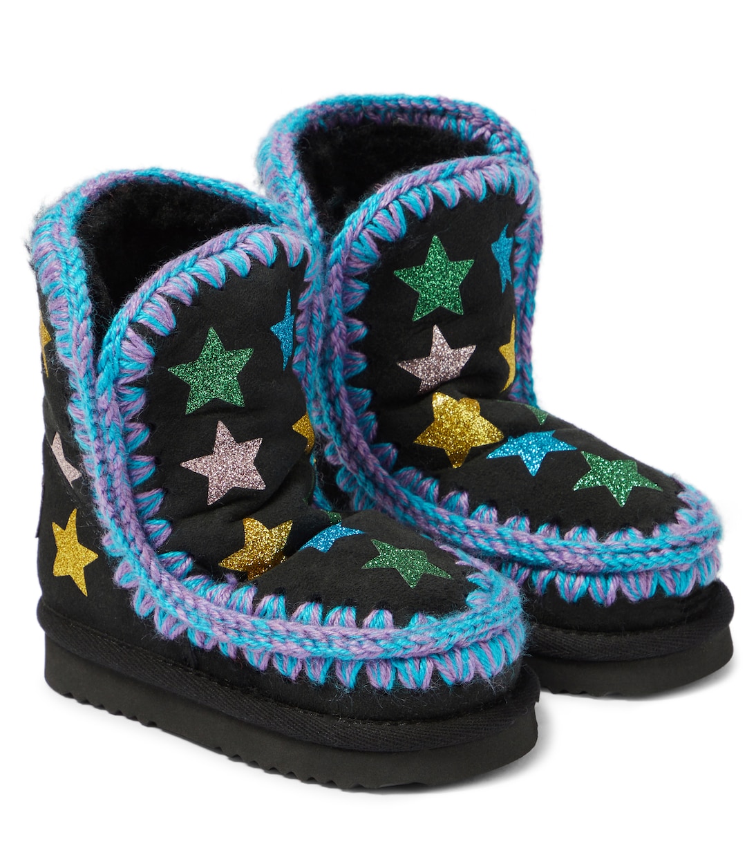 Printed suede boots | Mou Kids