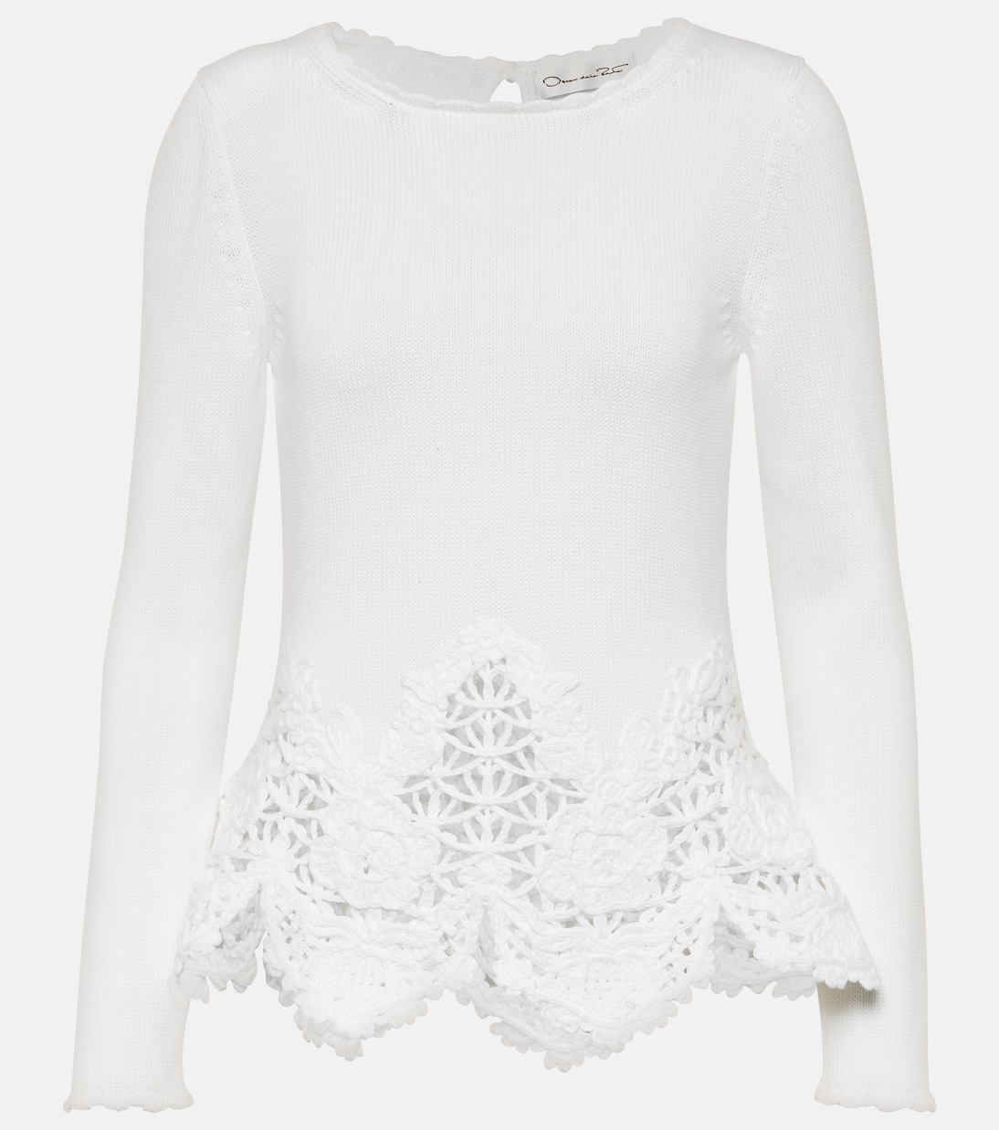 Pull en coton | Oscar de la Renta