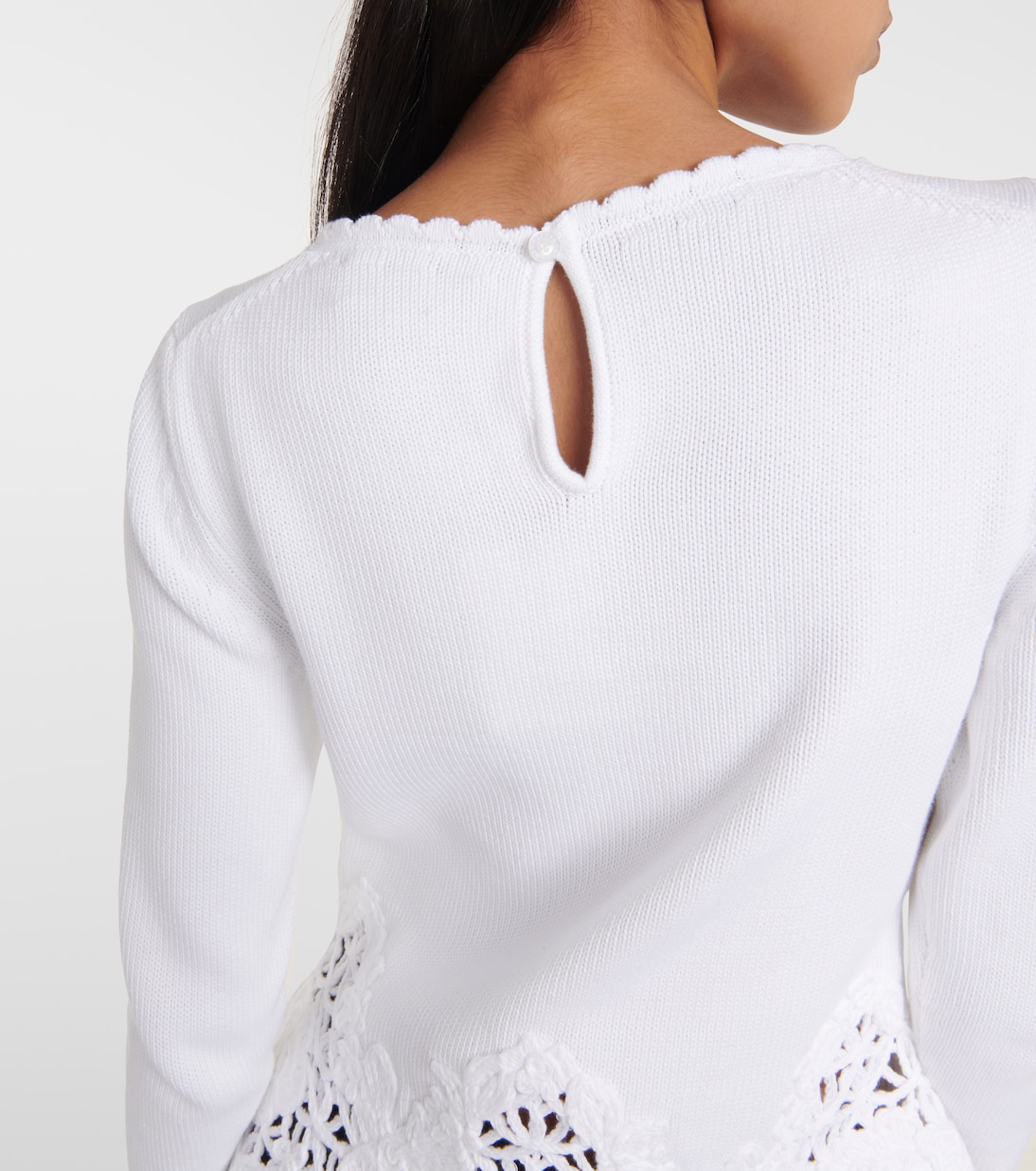 Pull en coton | Oscar de la Renta