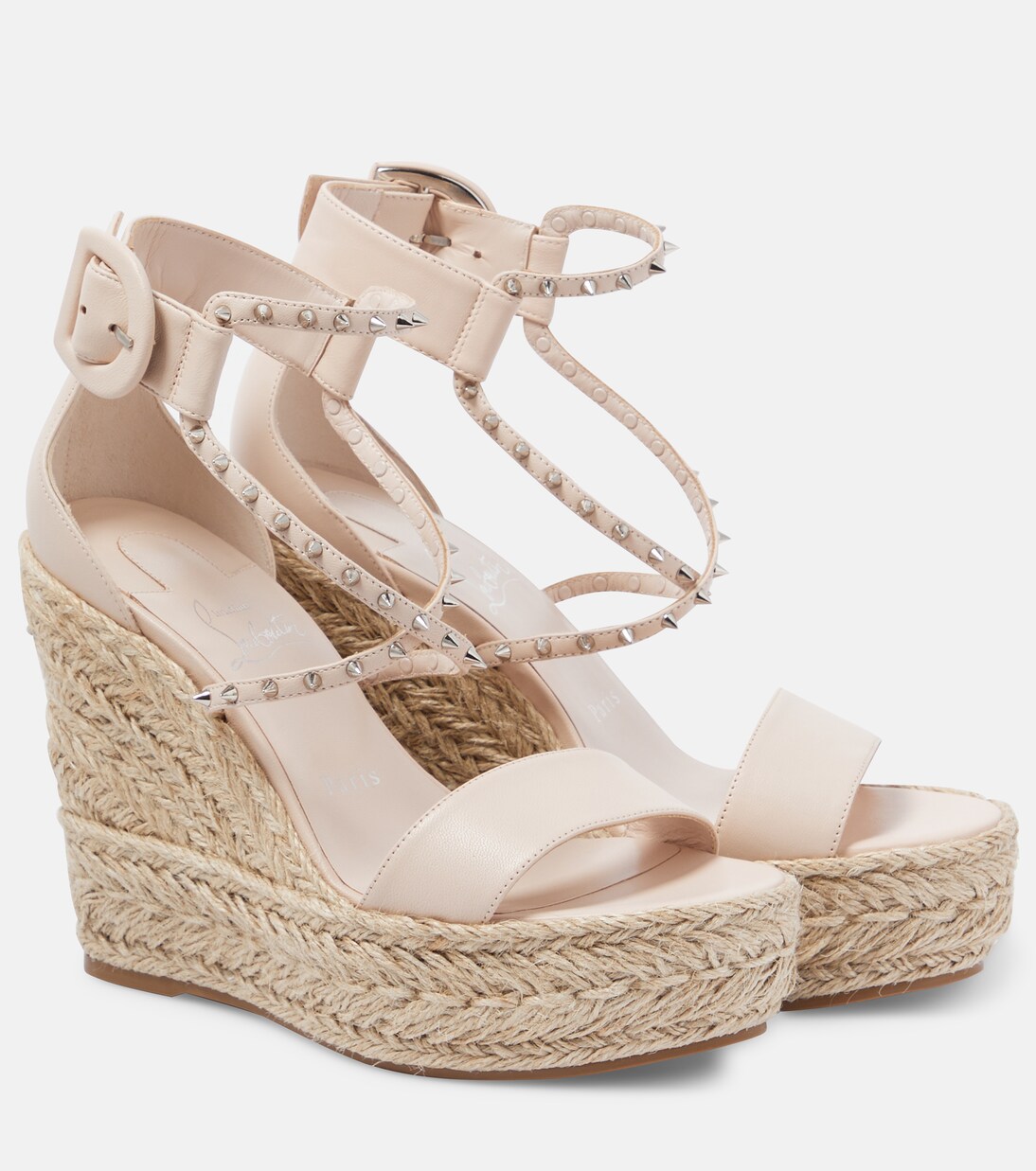 Chocazeppa Spikes 120 espadrille wedges | Christian Louboutin
