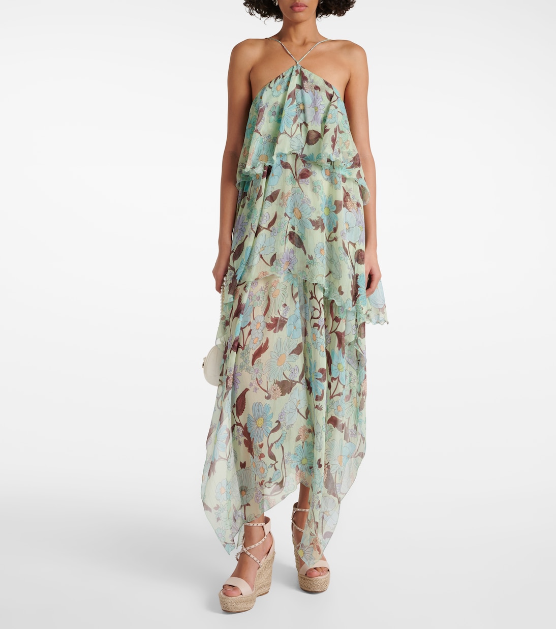 Chocazeppa Spikes 120 espadrille wedges | Christian Louboutin