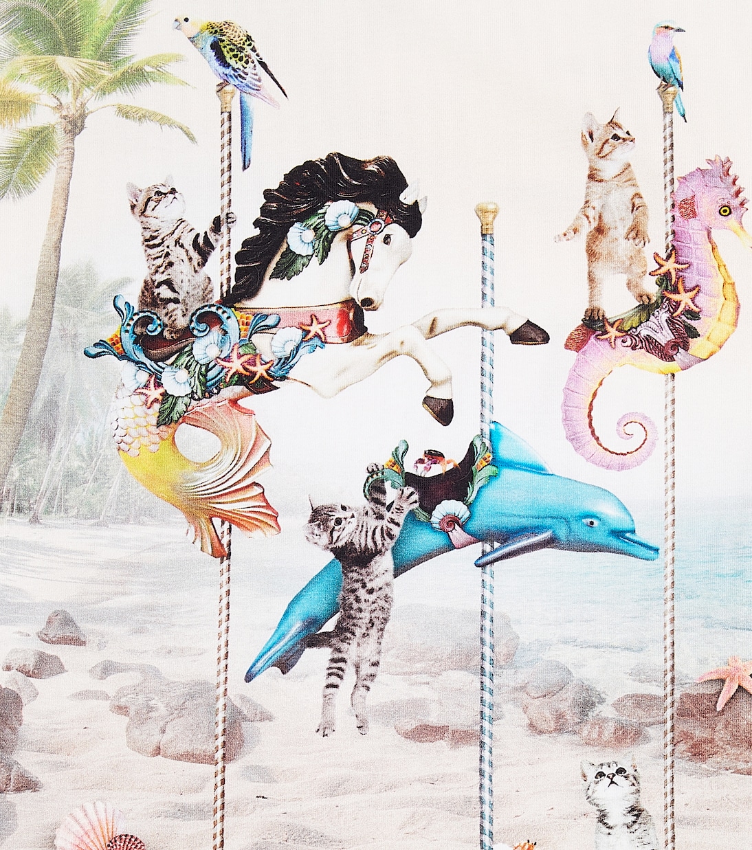 Rayah printed cotton-blend top | Molo