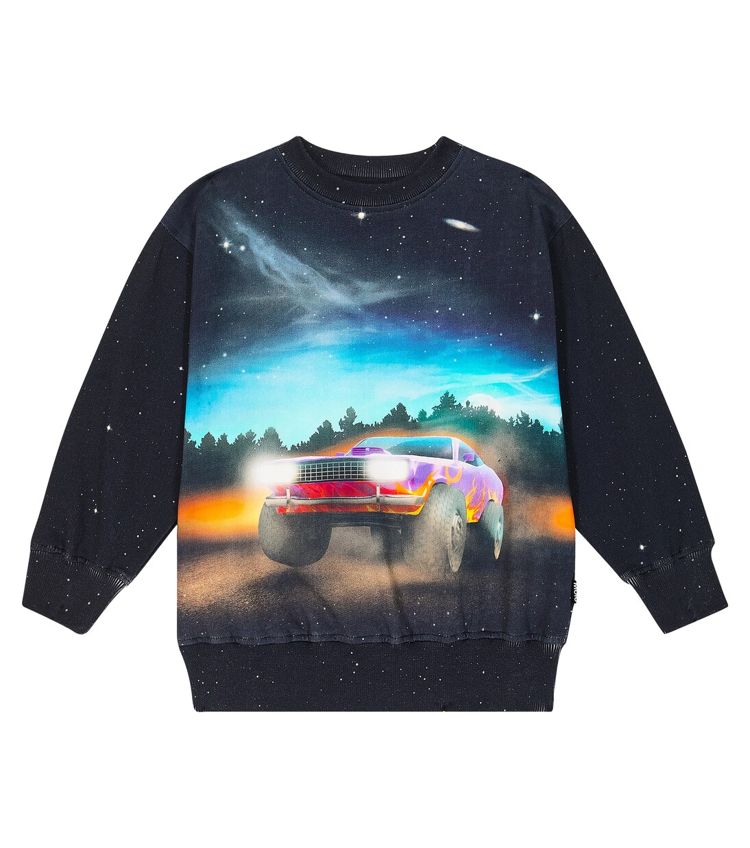 Mattis printed cotton jersey sweatshirt | Molo