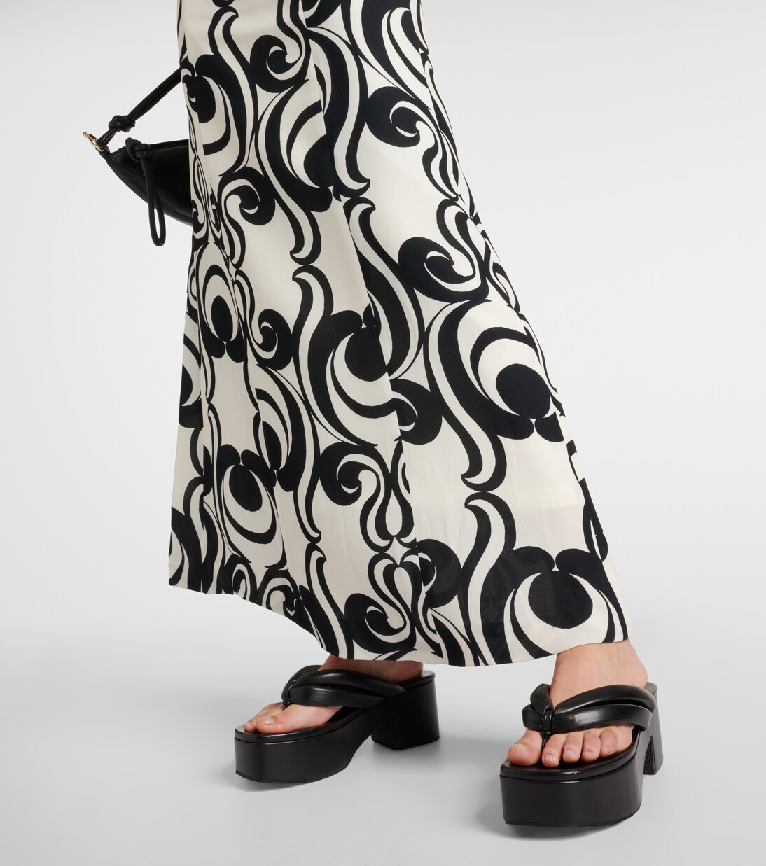 Printed crêpe maxi dress | Dries Van Noten