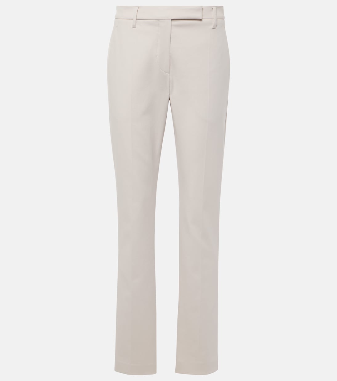 Schmale Hose aus einem Baumwollgemisch | Brunello Cucinelli