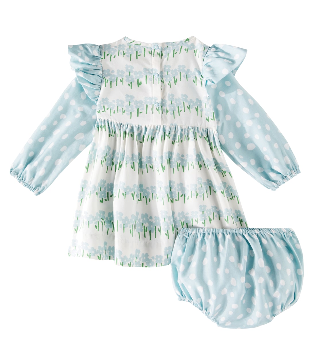 Baby printed dress and bloomers set | Stella McCartney Kids