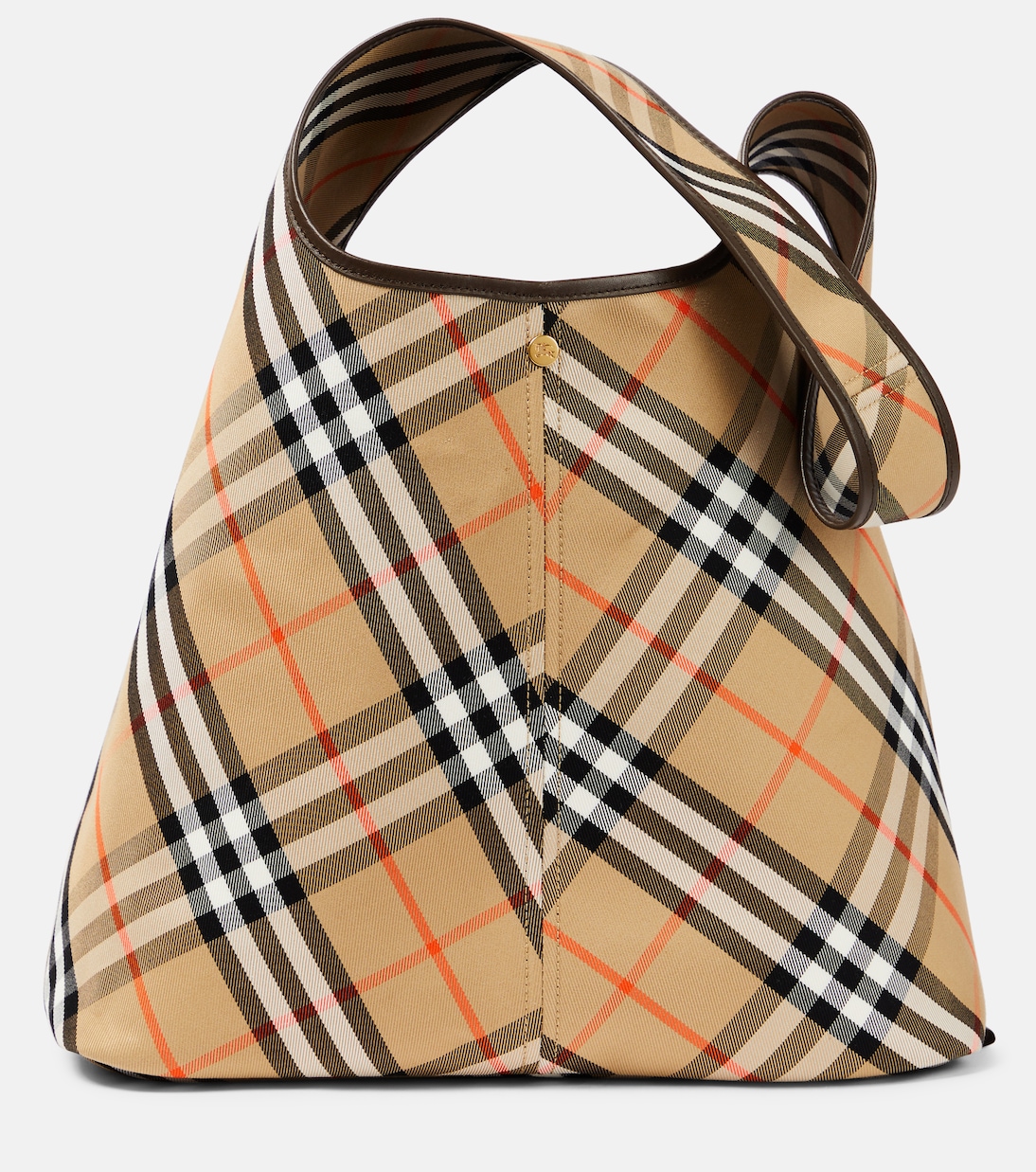 Tote Bag Burberry Check Small aus Canvas | Burberry