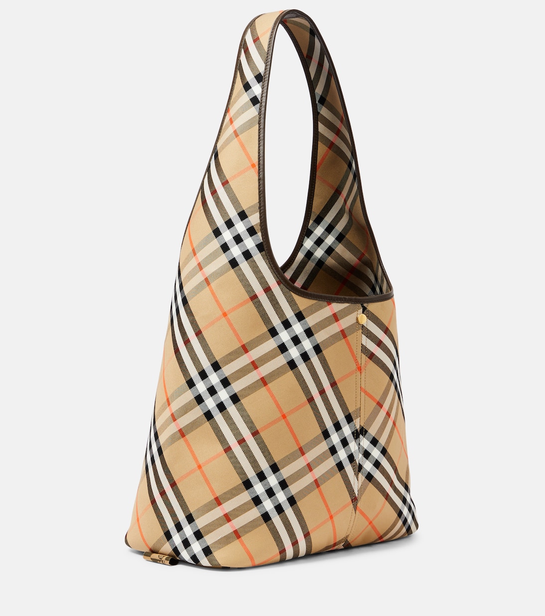 Tote Bag Burberry Check Small aus Canvas | Burberry