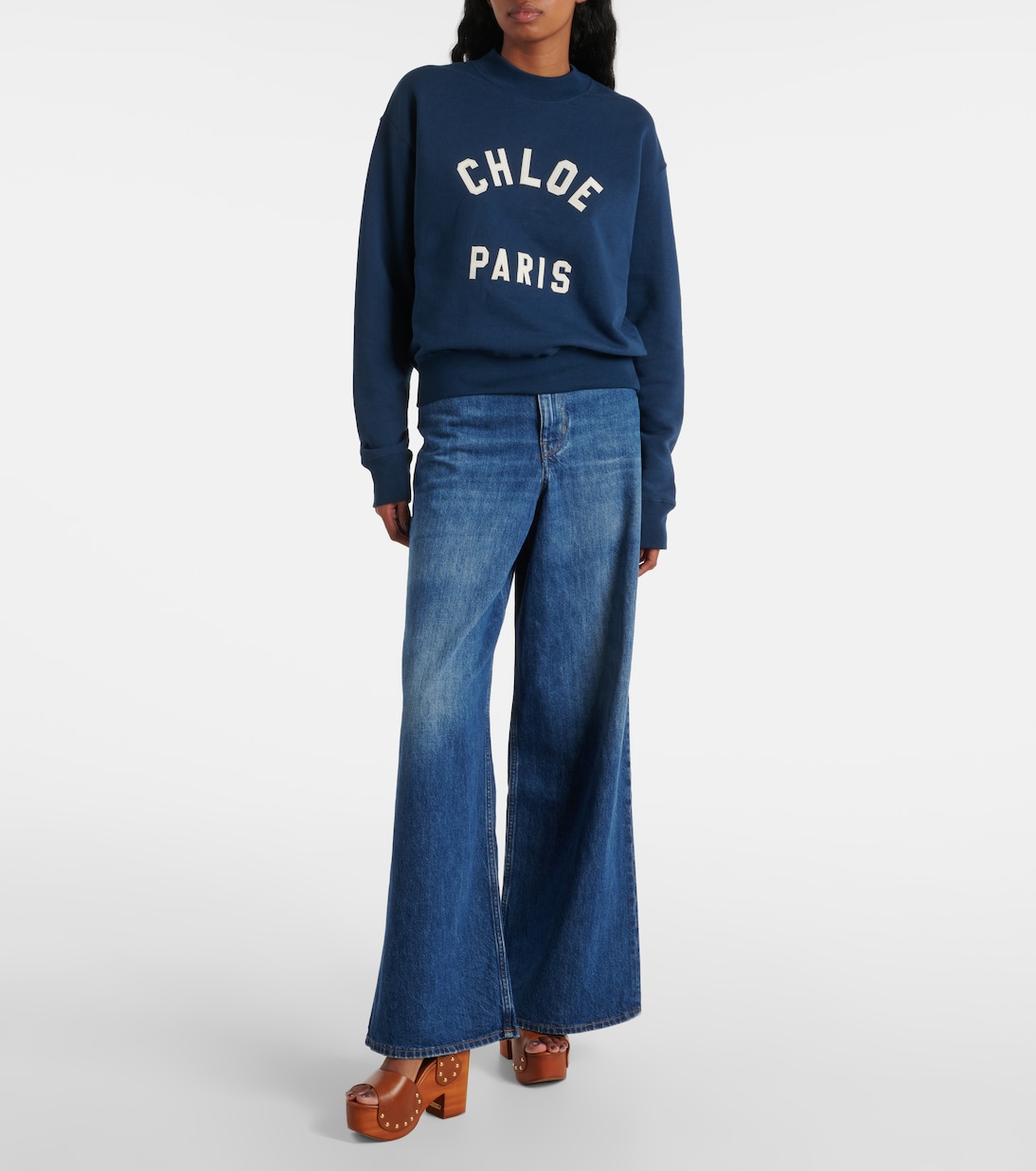 Sudadera de algodón con logo | Chloé