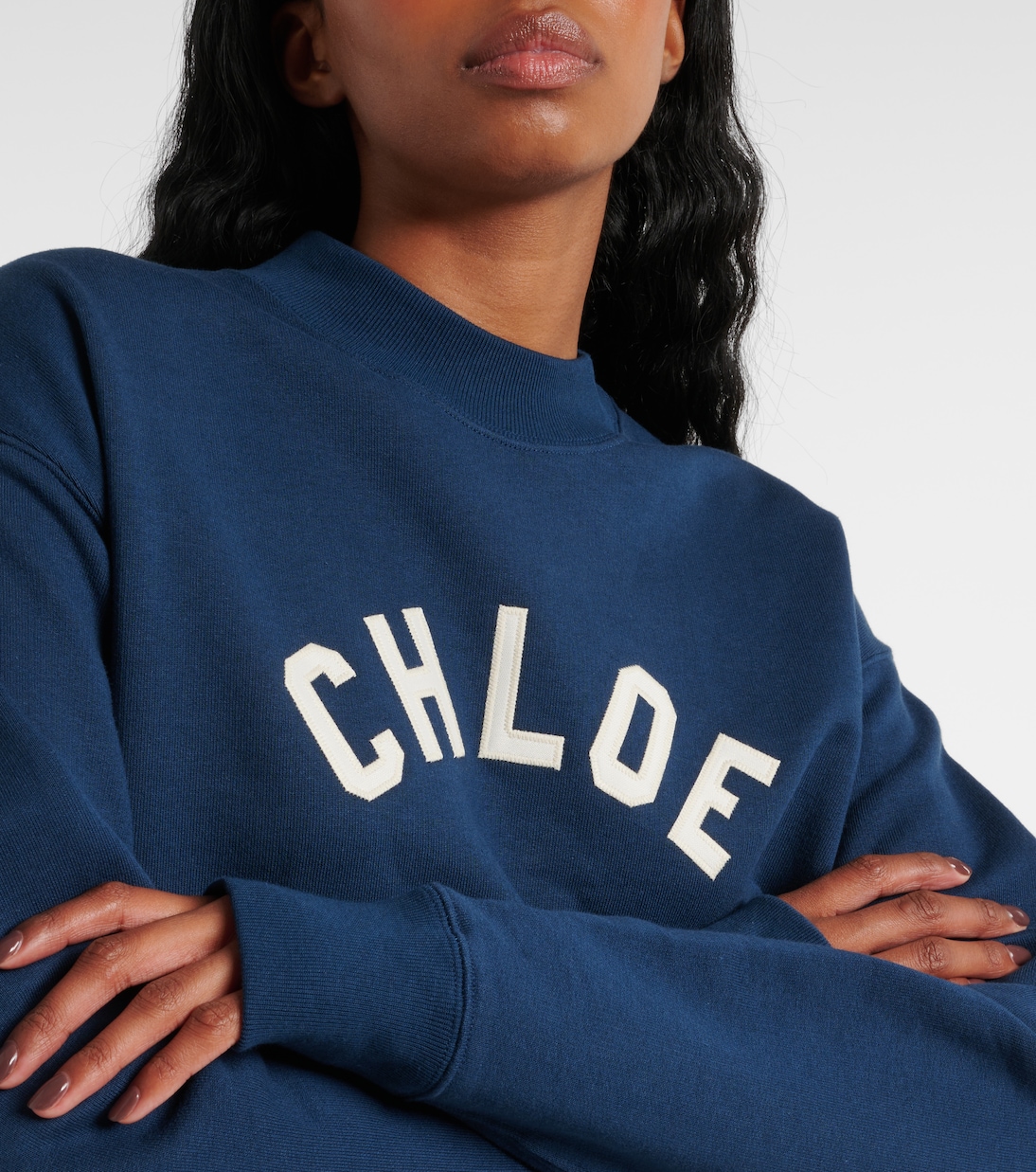 Sudadera de algodón con logo | Chloé