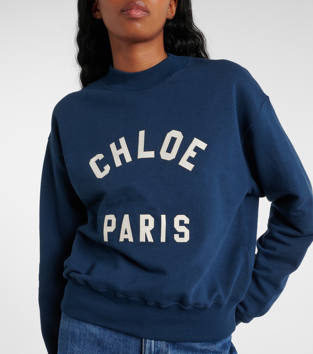 Sudadera de algodón con logo | Chloé