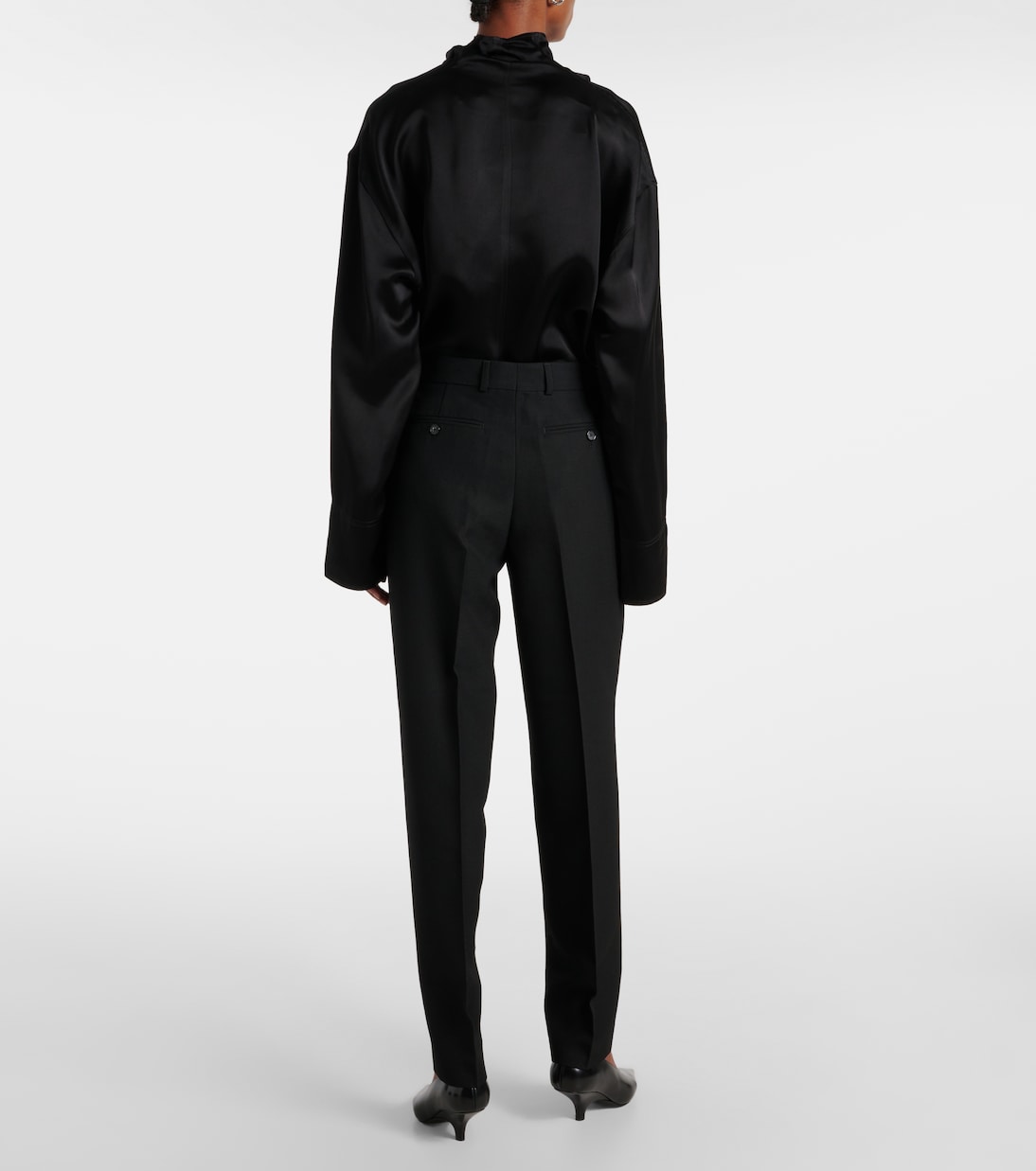 Gerade Low-Rise-Hose | Toteme