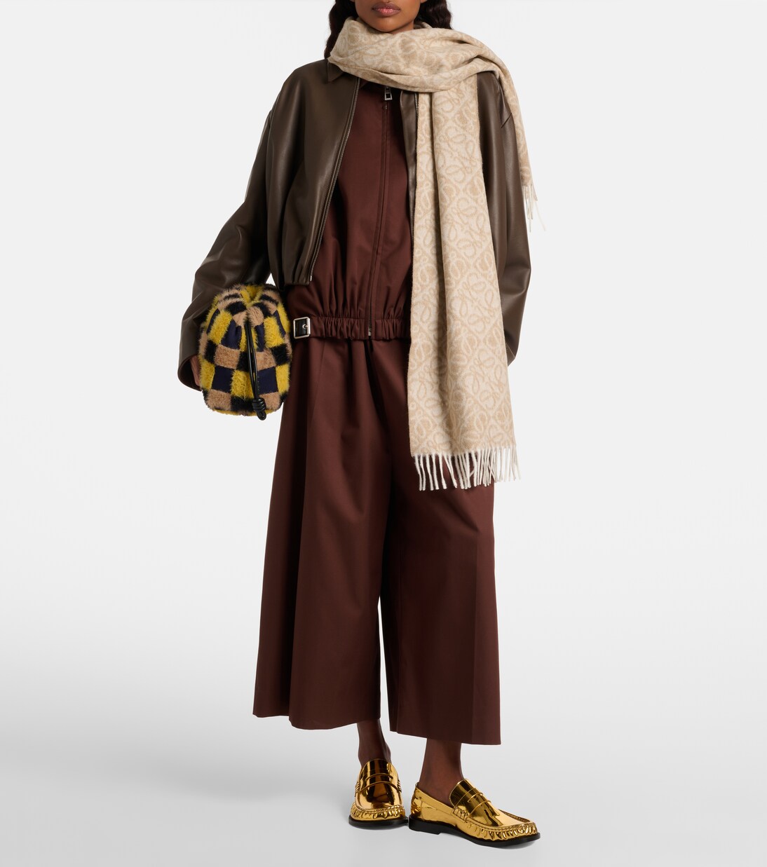 Schal Anagram aus Wolle und Kaschmir | Loewe