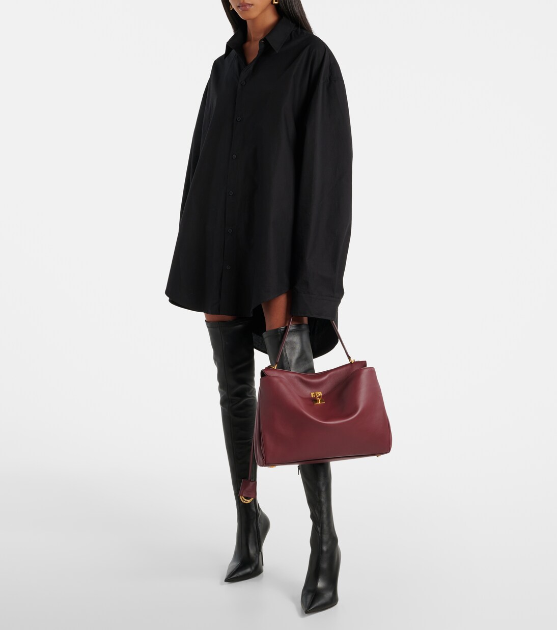 Rodeo Medium leather tote bag | Balenciaga