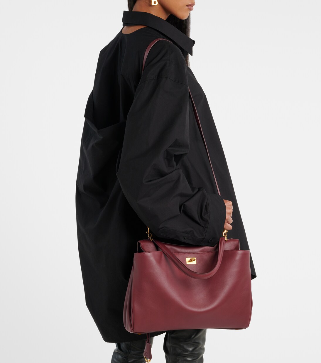 Rodeo Medium leather tote bag | Balenciaga