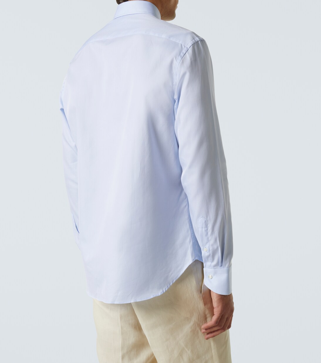 Camisa de popelín de algodón | Canali