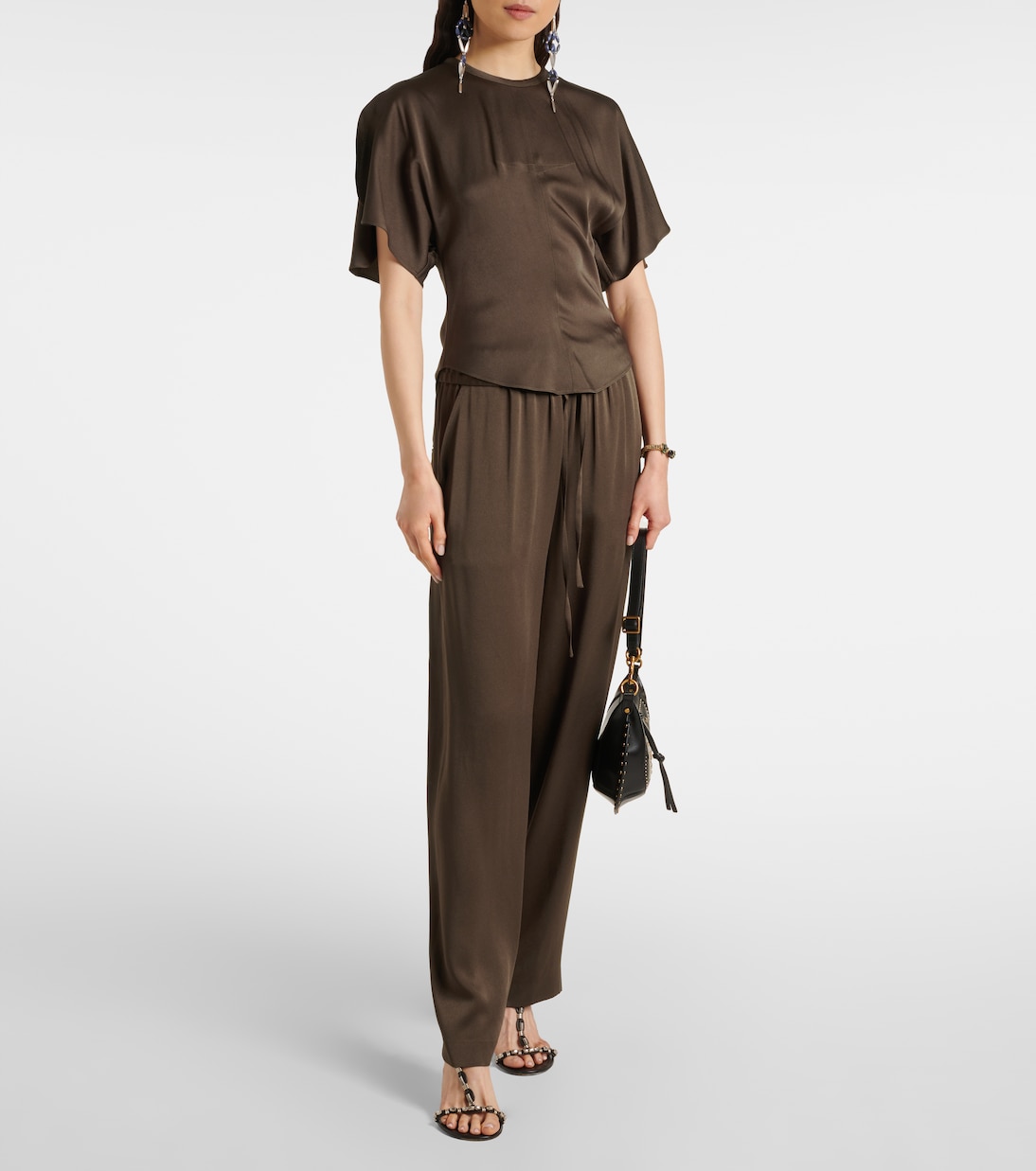 T-Shirt Karlita aus Satin | Isabel Marant