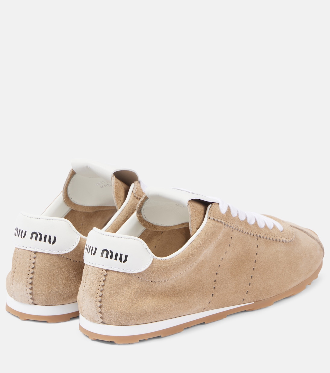 Plume suede sneakers | Miu Miu