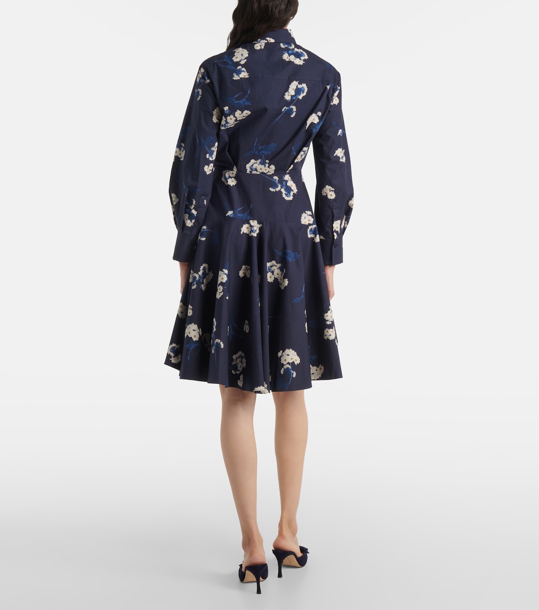 Hemdblusenkleid aus Baumwolle | Erdem