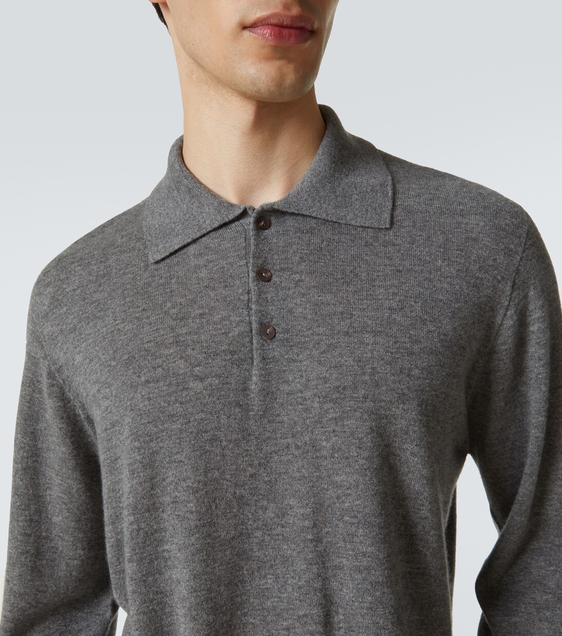 Judi cashmere polo sweater | The Row