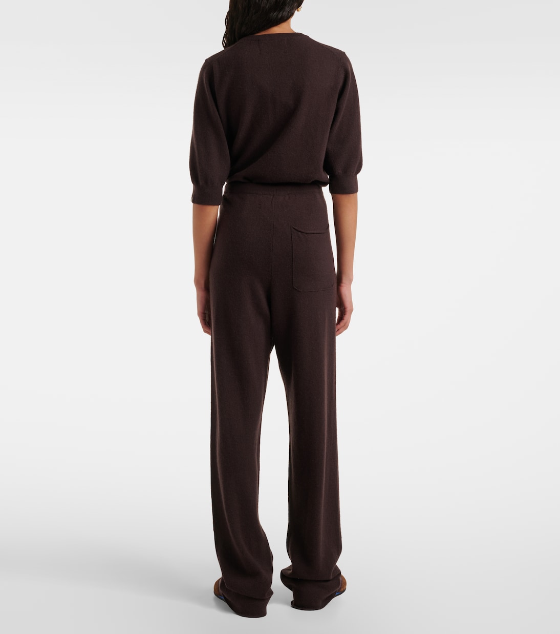 N°320 Rush cashmere-blend straight pants | Extreme Cashmere