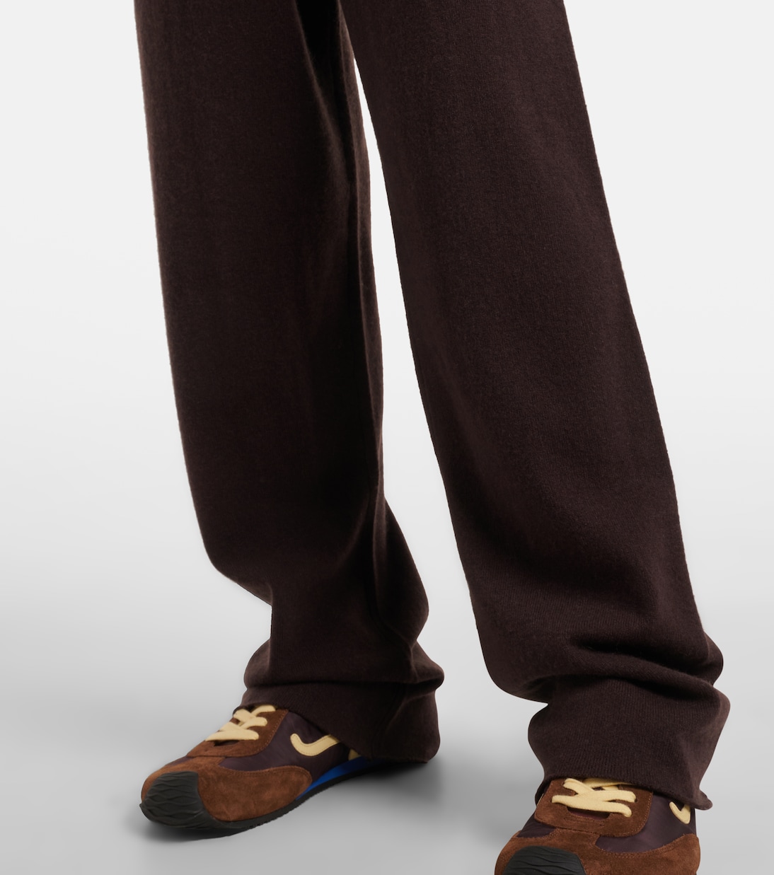 N°320 Rush cashmere-blend straight pants | Extreme Cashmere