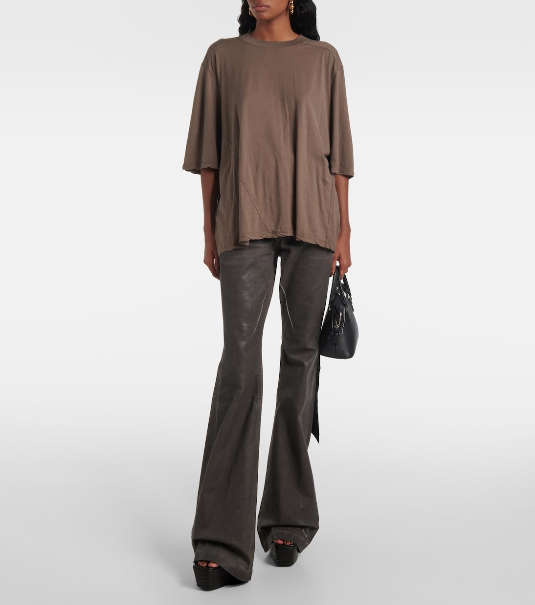 T-Shirt Walrus aus Baumwoll-Jersey | Rick Owens