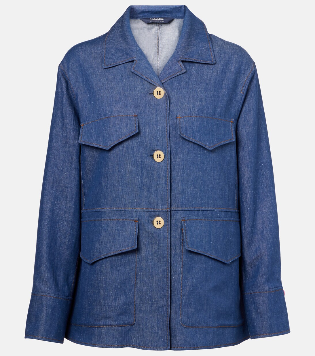 Ginny cotton and linen twill jacket | 'S Max Mara