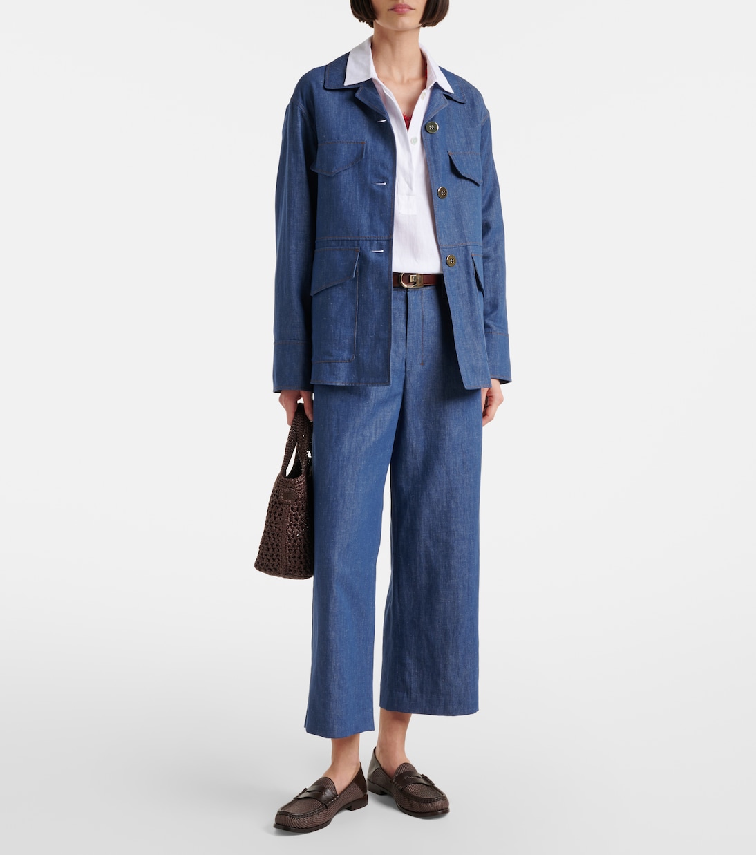 Ginny cotton and linen twill jacket | 'S Max Mara