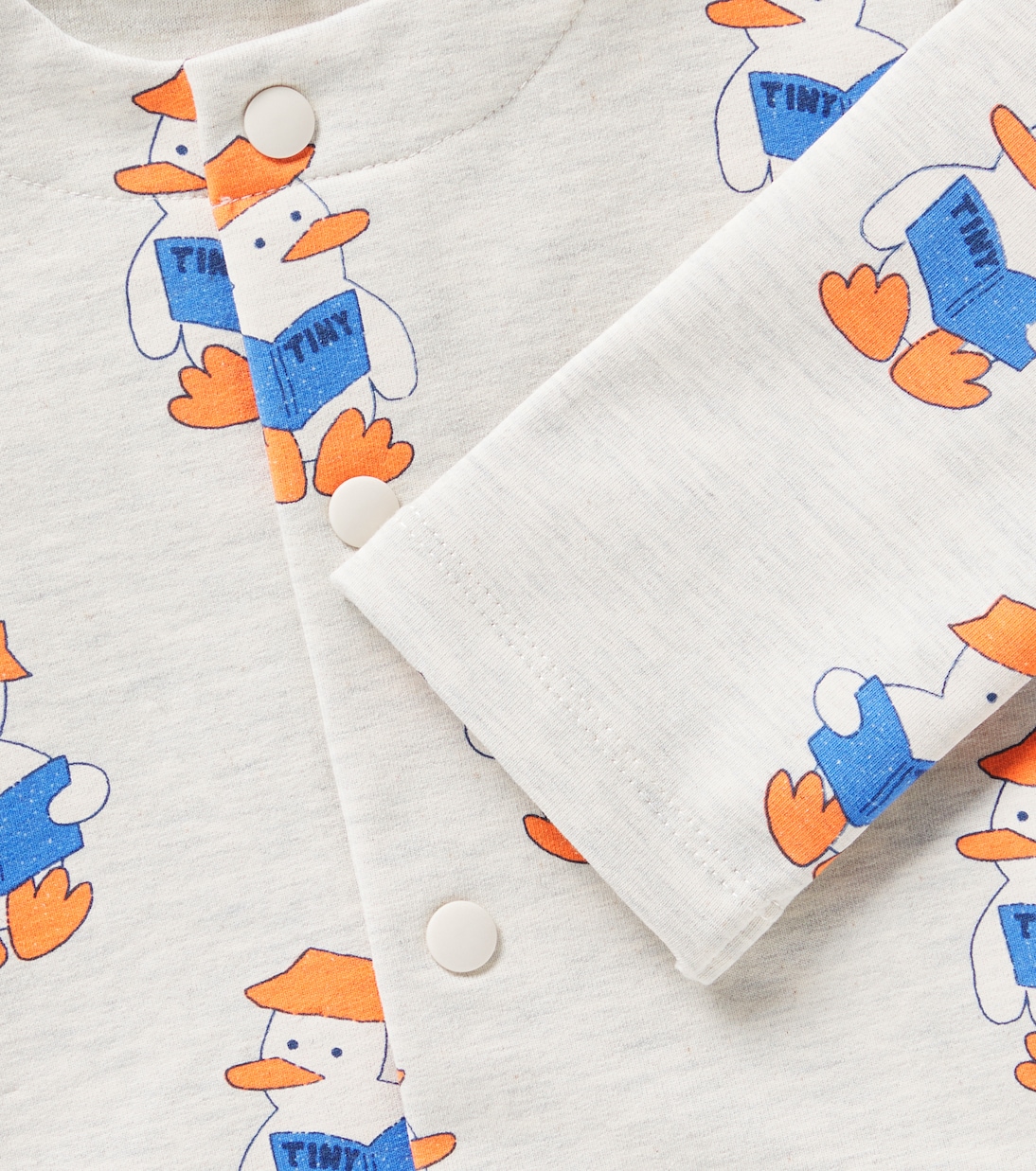 Baby Readers cotton-blend jersey jacket | Tinycottons