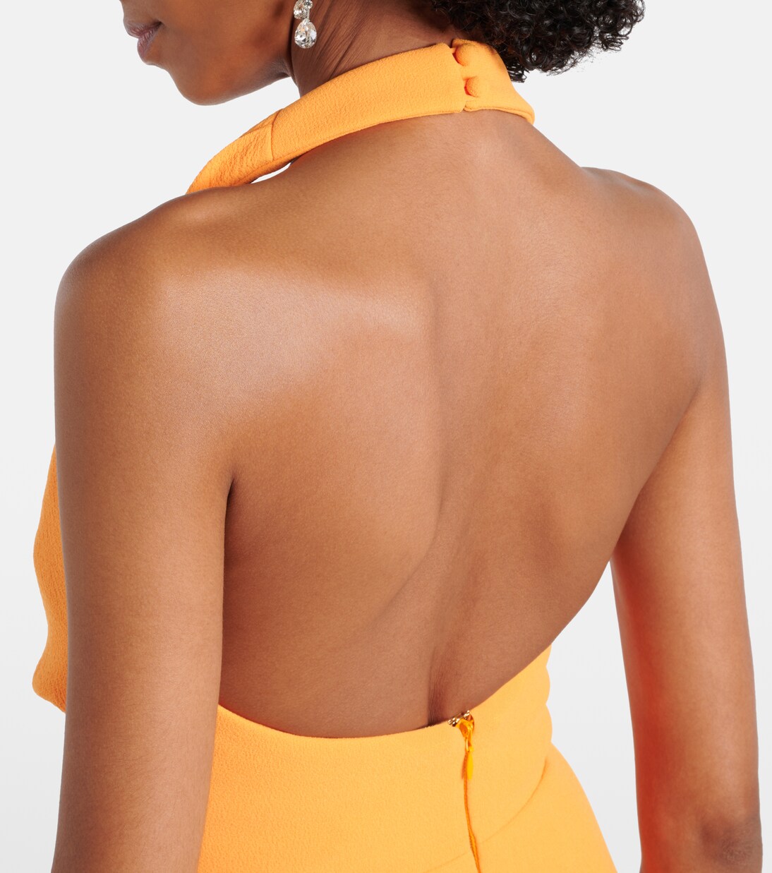 Robe midi en crêpe | Rebecca Vallance