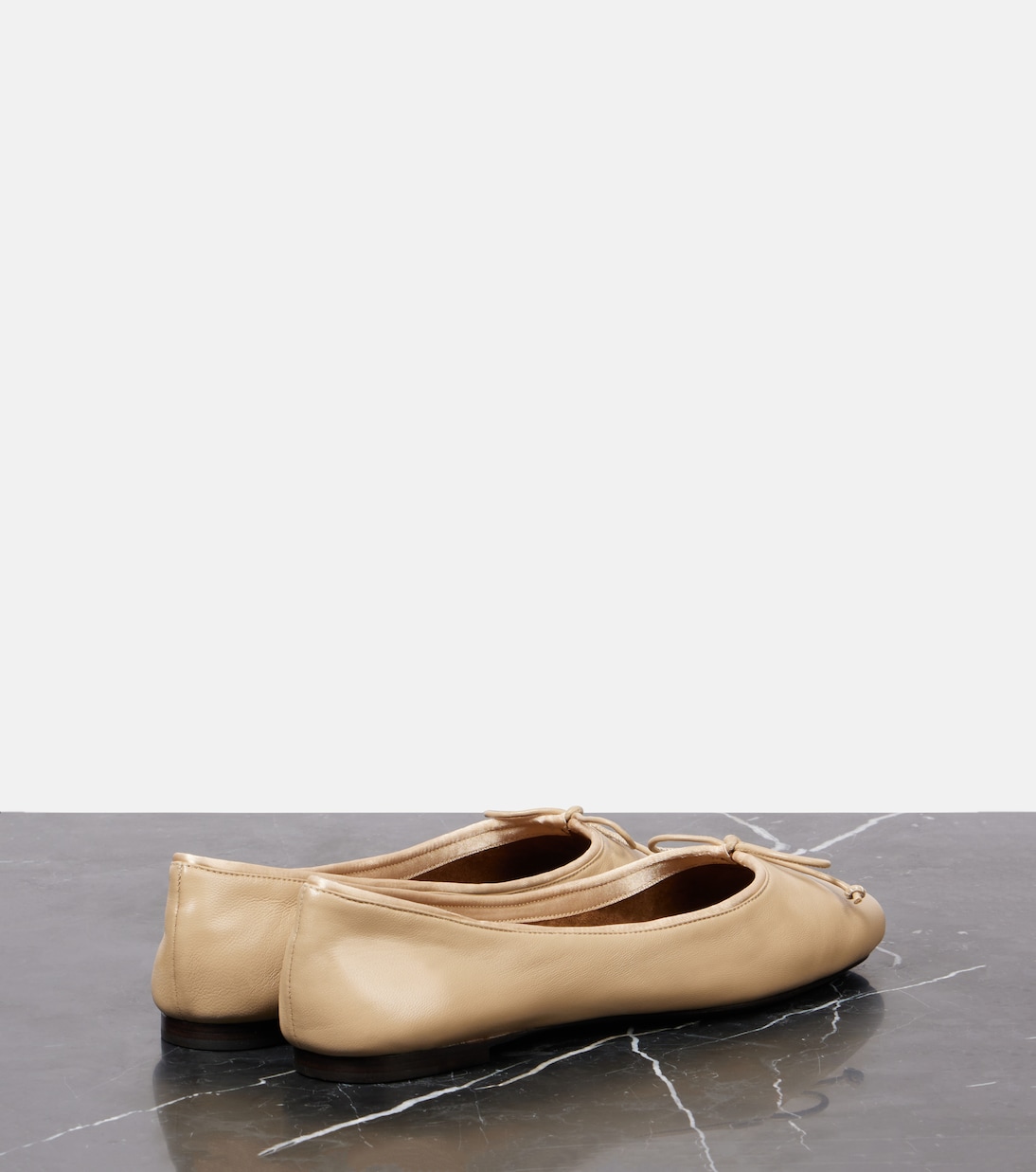 Charlotte leather ballet flats | Khaite