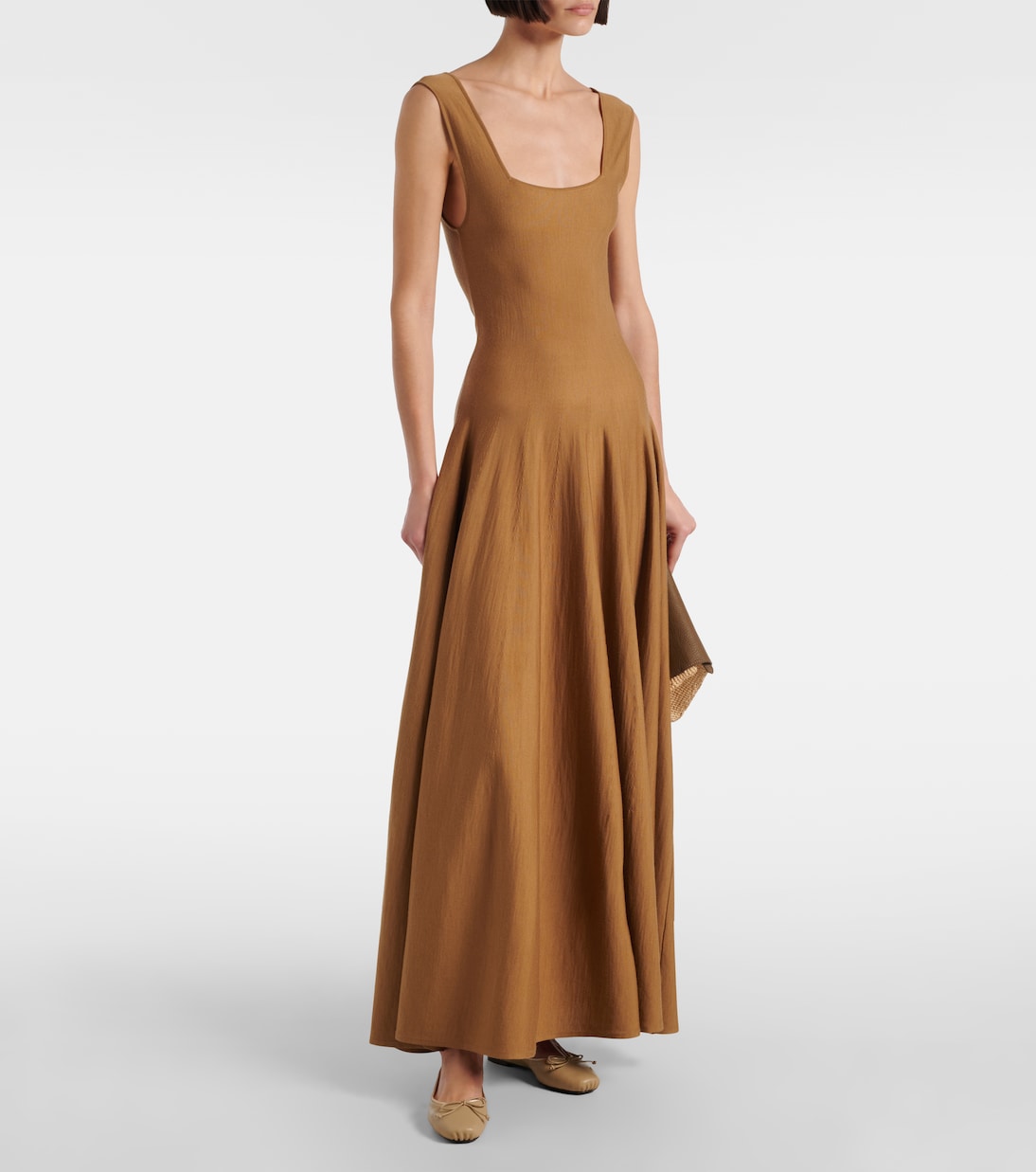 Charlotte leather ballet flats | Khaite