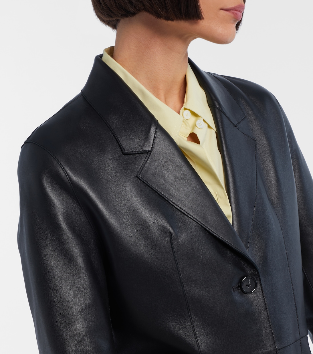 Manteau en cuir | Toteme