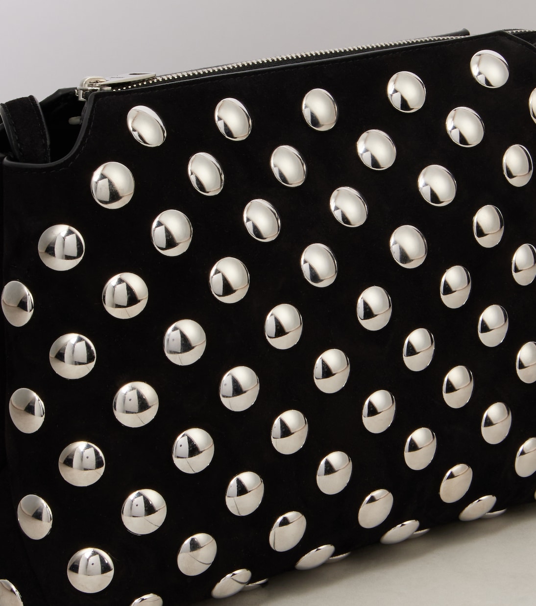 Sac à bandoulière Lina Medium en daim à ornements | Khaite