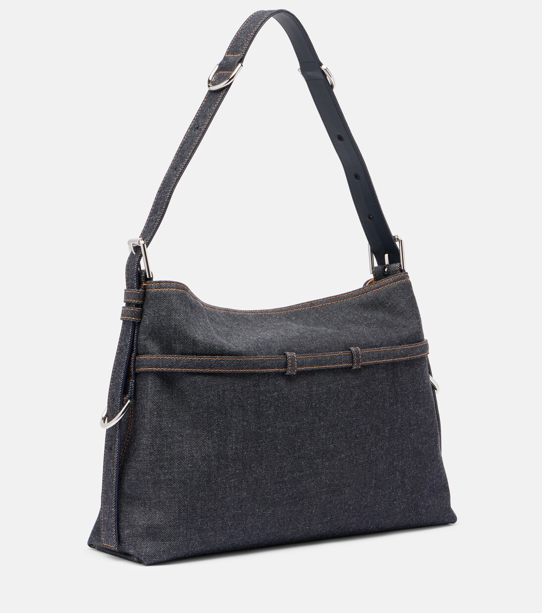 Schultertasche Voyou Medium aus Denim | Givenchy