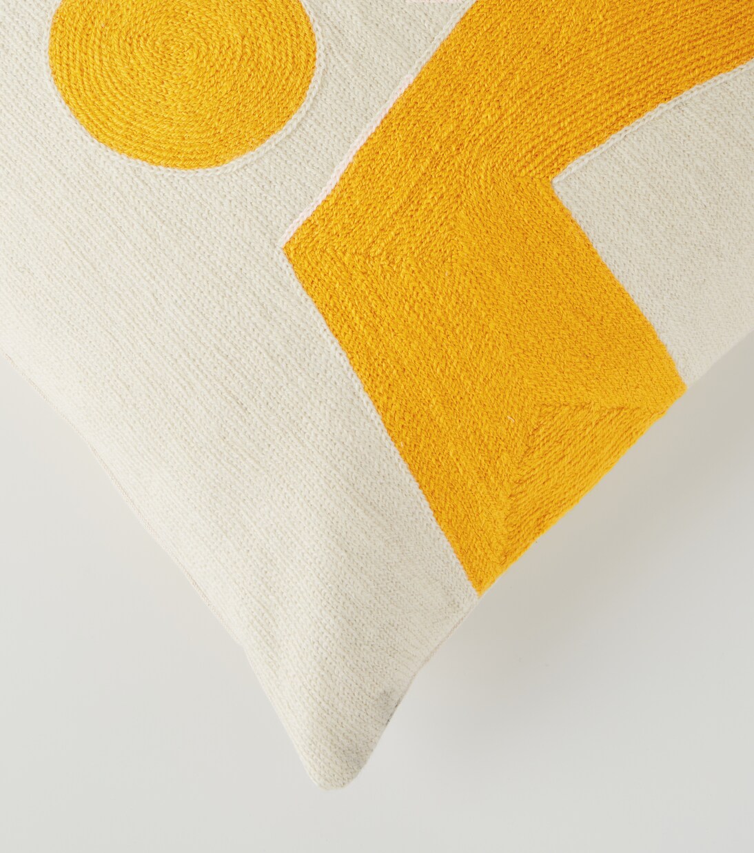 Ojai Path wool and cotton cushion | Jonathan Adler