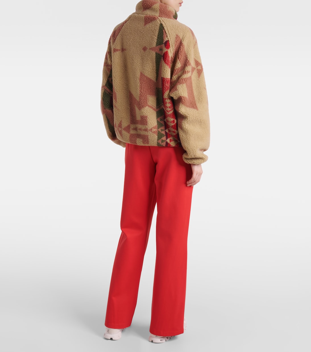 Bedruckter Pullover Harlow aus Fleece | The Upside