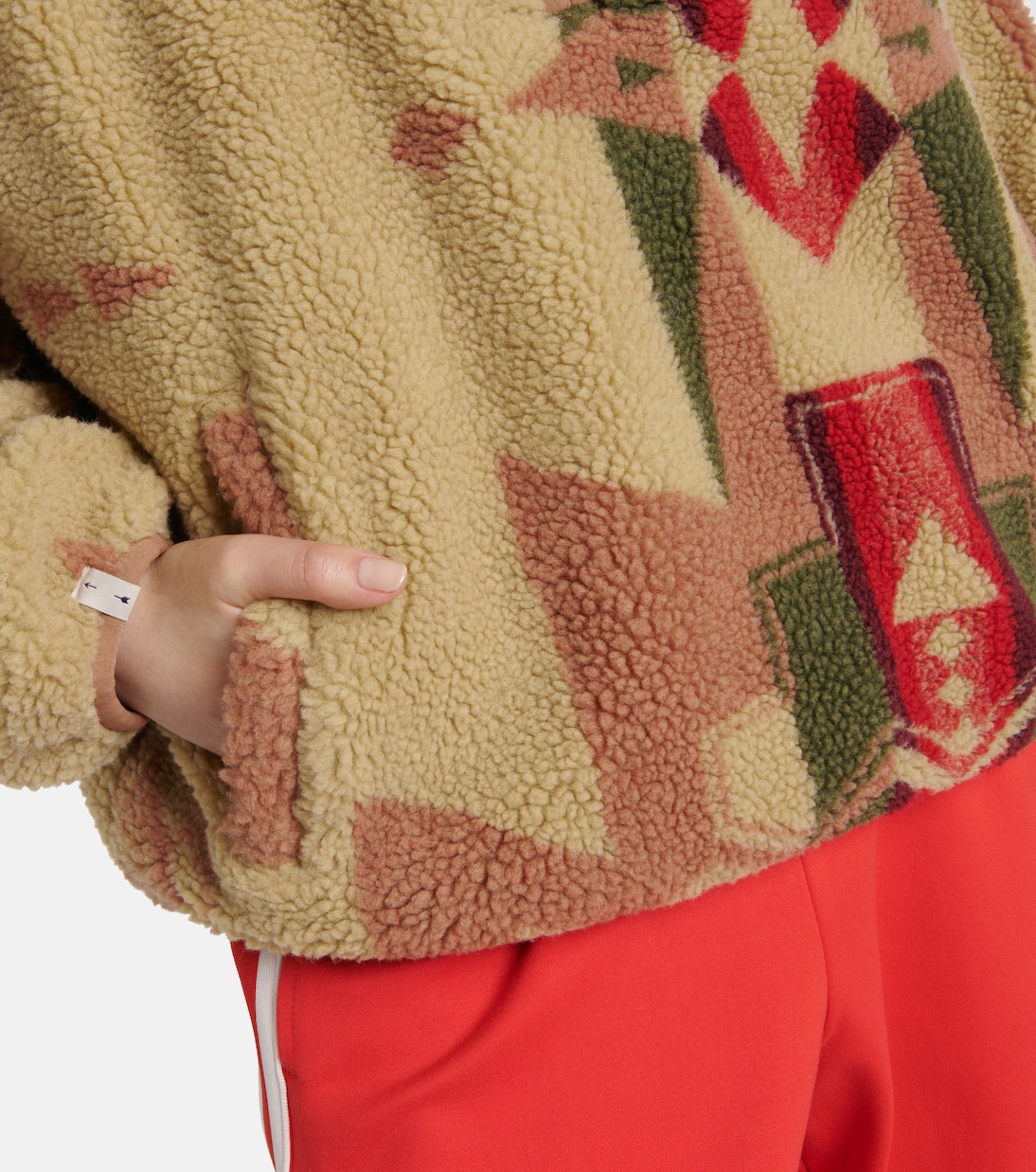 Bedruckter Pullover Harlow aus Fleece | The Upside