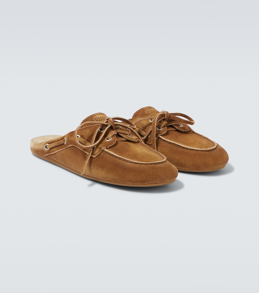 Suede mules | Miu Miu