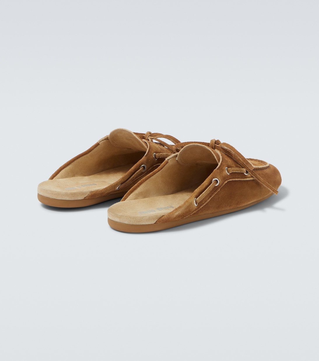 Suede mules | Miu Miu
