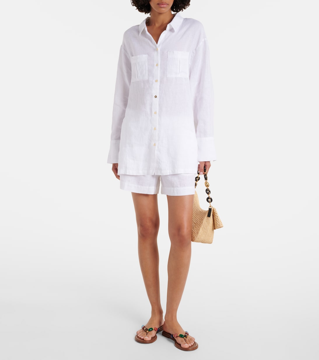 Chemise White Bay en lin | Heidi Klein