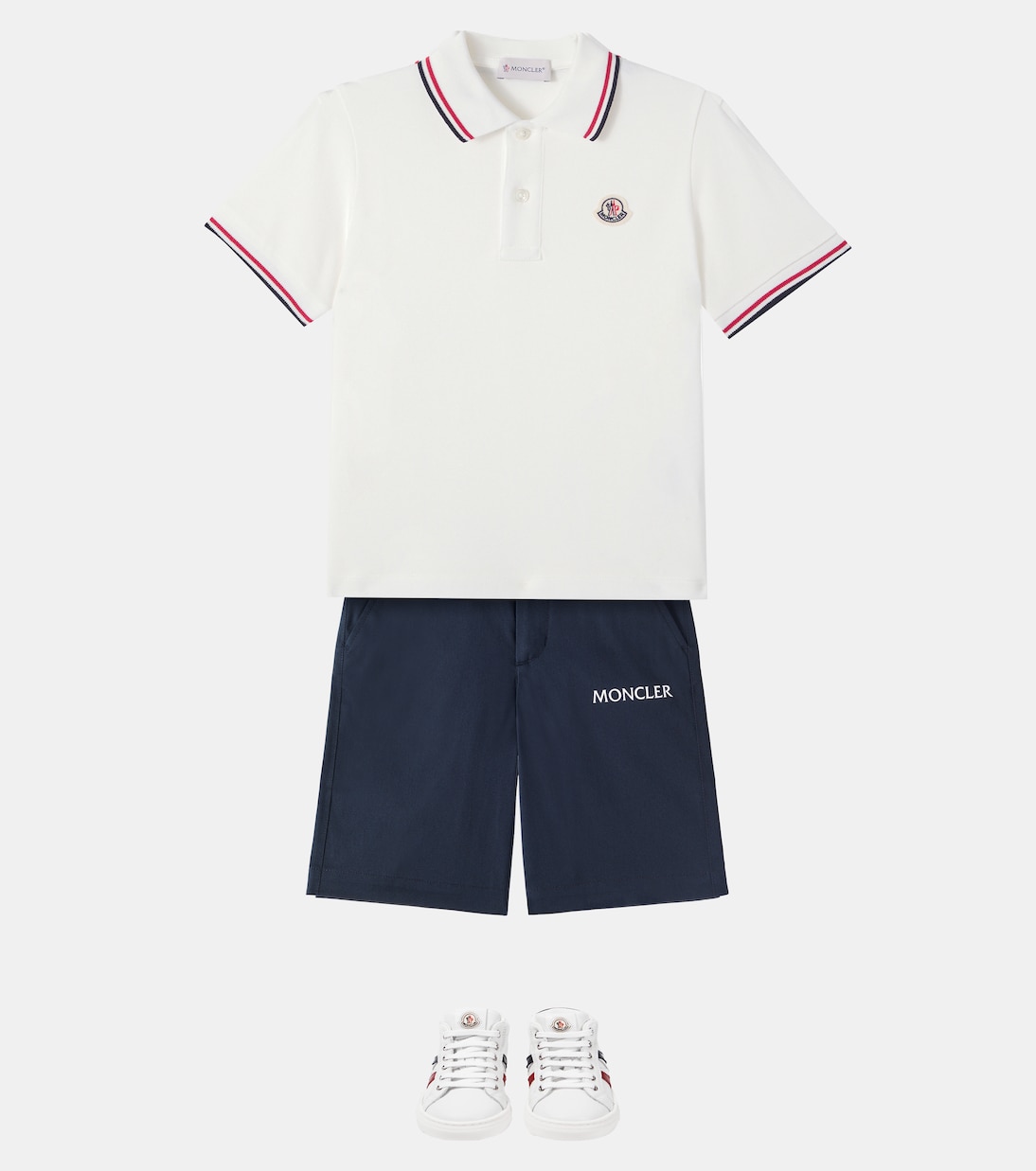 Polohemd aus Baumwoll-Piqué | Moncler Enfant