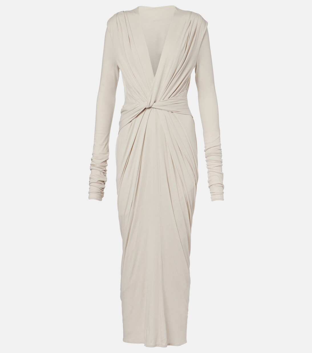 Robe longue en coton mélangé | Entire Studios