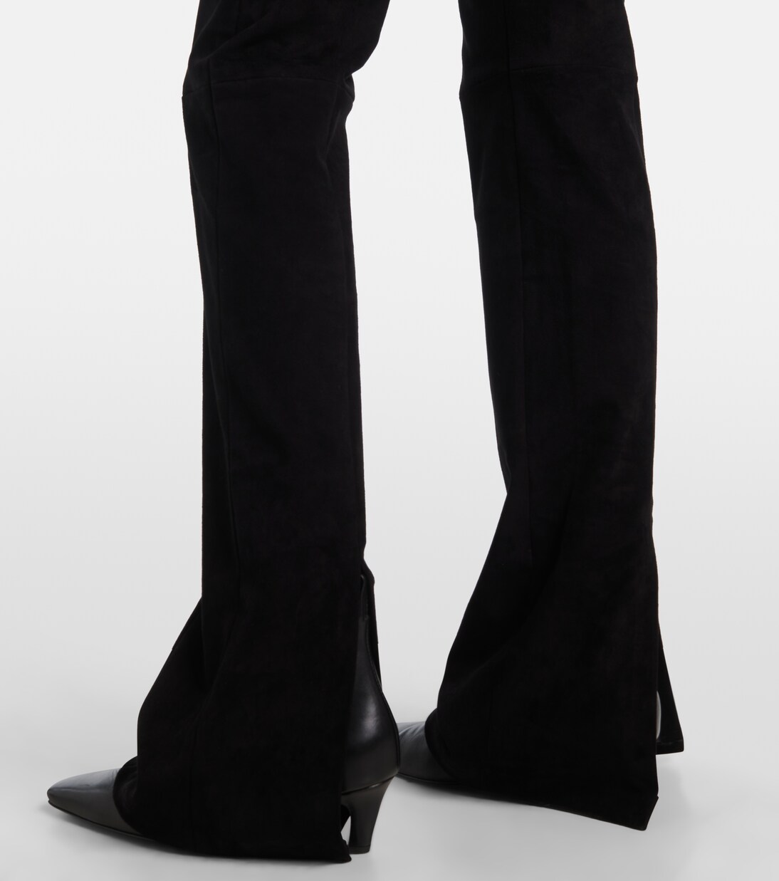 Schlaghose Kam 24 aus Veloursleder | Stouls