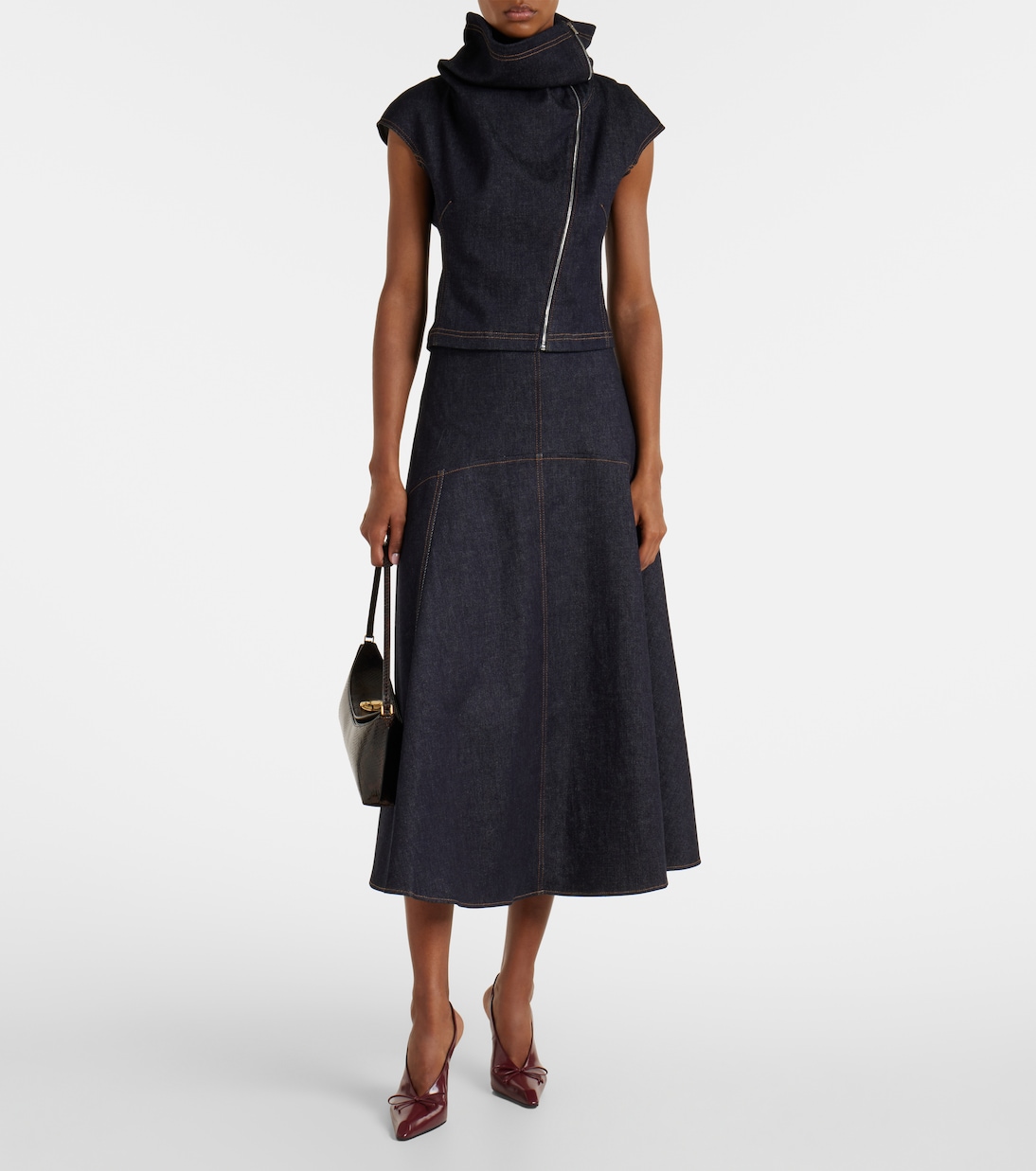 Top aus Denim | Jacquemus