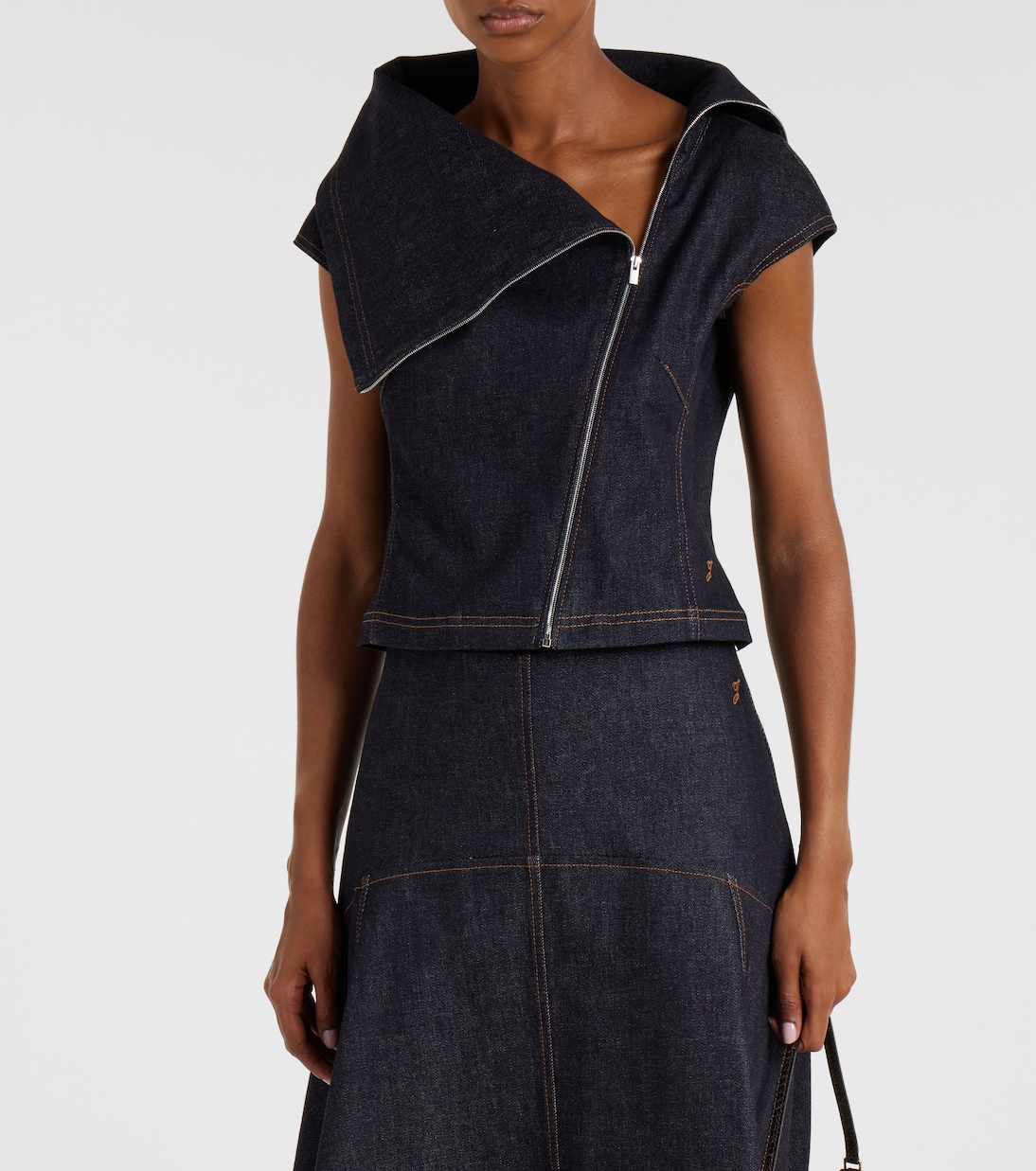 Top aus Denim | Jacquemus