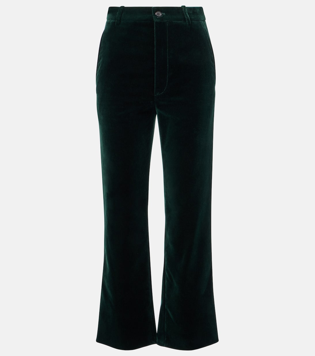 Gerade Hose aus Baumwollsamt | Saint Laurent