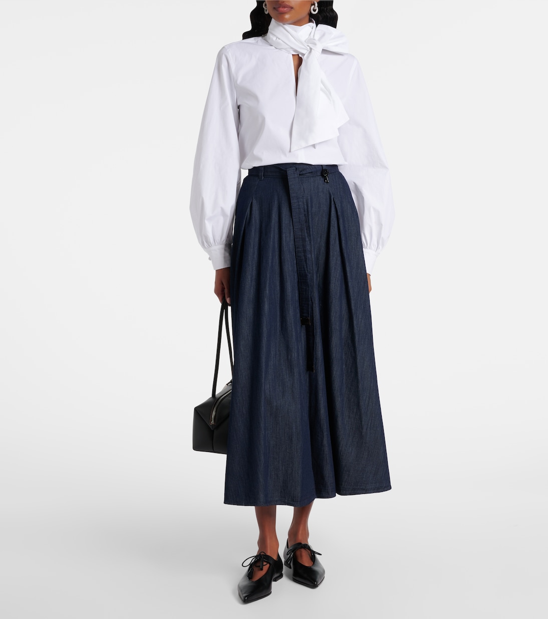 Amanda chambray maxi skirt | 'S Max Mara