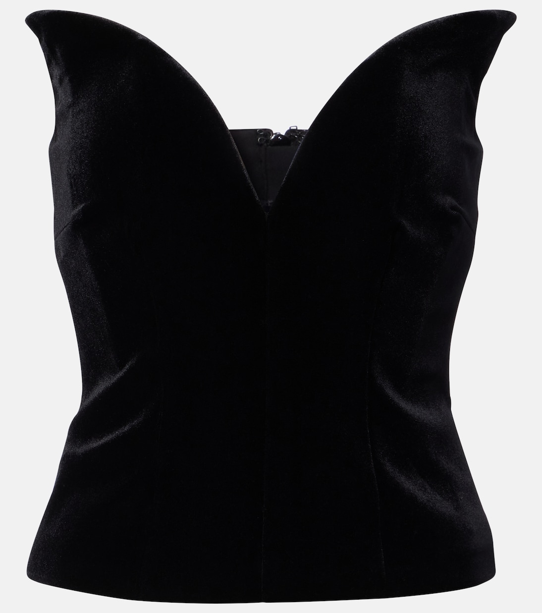 Velvet corset top | Roland Mouret